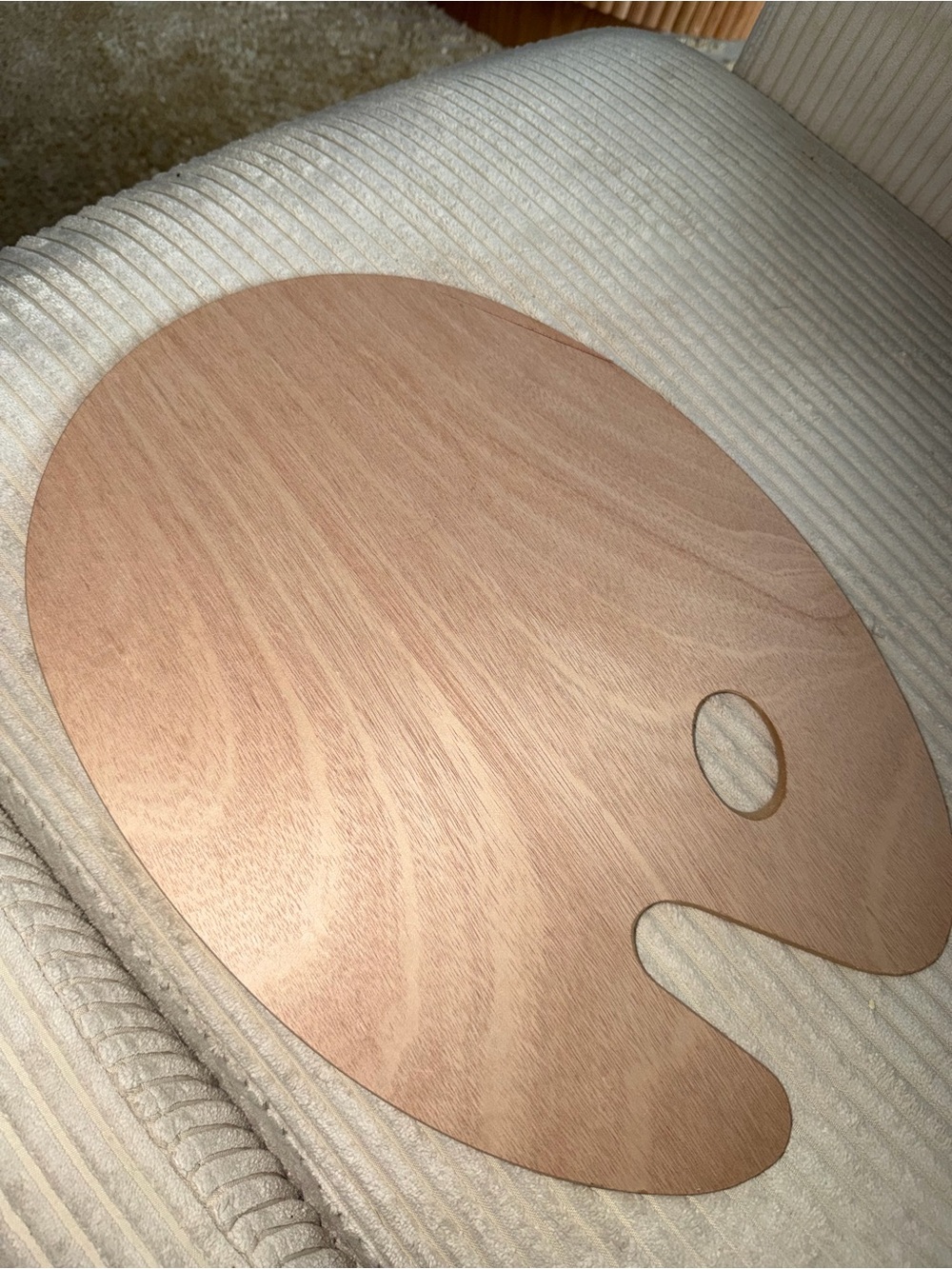 Wood Artist Palette - Natural Wood Finish
